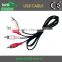 High quality vga rca audio cable and video cable