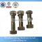 Alloy steel heavy duty truck wheel hub bolt