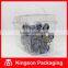 PET PP Clear Plastic Portable Basket for 1.5kg Fruit