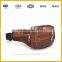 Hot selling high quality genuine leather waist bag with china factory price