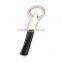 Cheap wholesale smooth custom rubber leather acrylic metal keyring