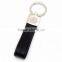 Cheap wholesale smooth custom rubber leather acrylic metal keyring