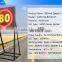 High quality high way road sign with pole traffic warning led speed limit sign