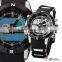 Shark Quatrz LCD Analog Day Date Alarm Mens Waterproof Digital Sport Watch