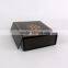 Gold Foil Magnetic cardboard black gift box with custom logo