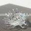 Tiny Crystal Hedgehogs/Porcupine Hand Blown Clear Glass Art Figurine Animal Collection Home Decor