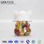 China toy candy manufacturer! hot sale coconut jelly pudding in lovely bear jar