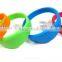 Wholesale safe silicone RF id bracelet for adult and child