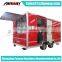 Large Space Mobile Fast Food Kiosk, Hot Dog Grill Kiosk For Sale