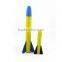 Cheap kids toy EVA missile, EVA flying bomb, foam rocket toy