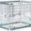 folded metal pallet cage