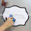 Removable whiteboard stick on fridge whiteboard magnet message board soft white board fridge magnetic for fridge magnets