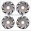 (4 Inch)100mm Aluminum Mecanum Wheels Set Basic ( 2 Left, 2 Right) for Robot Car 14162