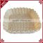 S&D cheap plastic polyrattan empty square hand made table hollow out fruit basket decoration