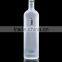 Wholesale 375ml 500ml 750ml 1 liter vodka glass bottle with cork