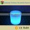 RGB LED lighted up round plastic flower pot /portable flower pot/floor flower vase