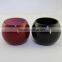 stained two colors glass vases, glass candleholders