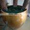 large fiberglass flower pots