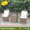 Garden Furniture Bistro Coffee Set Rattan Table and Chair for Sale