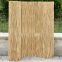 Bamboo Style Rolled Woven Reed Fence for garden decoration