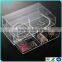 Customize your size and logo Transparent Wholesale 3 Drawers Acrylic Jewelry Universal Box