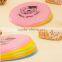 Hot Wholesale Custom Pet Dog Plastic Training Flying Disc Frisbee