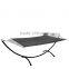 Outdoor Garden Cotton Fabric Hammock With Free Standing Stand