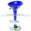 Height Adjustable Black Bar Chair Modern Bar Stool Plastic Bar Stool