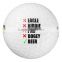 Design your own beautiful gift golf balls