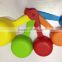 Food grade 5pc plastic measuring spoon set new style plastic scoop set