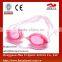 Three size of nose belt waterproof custom funny swimming goggles
