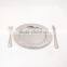 China supply 32/36/40cm stainless steel charger plate for wedding