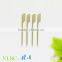 Natural Bamboo 9cm teppo picks with green skin