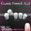False Nail Art Tips Color Print Classical French Artificial Tips