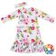 Children Causal Cotton Fox Frocks Designs New Design Girls Long Frock