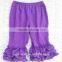 Kids Christmas Ruffle Leggings Wholesale Baby Icing Ruffle Cotton Pants