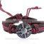 most selling attractive Sude leater Bracelets for all with ties designs bead bracelet and smart bracelet