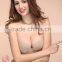nylon sticky nude bra for women