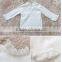 Korean Fashion New Arrival Ruffle Raglan Lace Shirt Short Long Sleeve Shirt