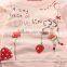 S32293W Spring Cartoon Mouse Girls Clothing Casual O-Neck Cotton Children Pullovers Kids Clothes
