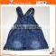 wholesale 2017 baby fashion flora slip overall girls kids denim dresses
