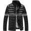 Fashion design waterproof ultra light foldable men down jacket for winter