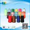 Good color fastness dyed plastic cone polyester sewing thread 20s,40s,50s,60s 5000metr