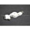 2 in 1 Retractable USB Power adapter for iphone  and micro connector
