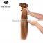 27# Straight Wave Dyeable Honey Blonde Brazilian Hair Weave Prices