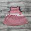 Striped Children Summer Boutique Outfits Sleeveless Shirts Icing Shorts Clothing Set M7042005