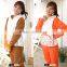 2018 The lower abdomen leaves the design of a hooded suits garment AK083