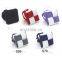 China Supplier knitting fabric cufflinks Square Silk knot Cuff link Elastic Rope Cuff