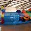 QIQI newest cater pillar tunnel toy,46ft Inflatable Clown Tunnel