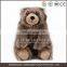 Forest wild animal big size plush toy fur grizzly bear